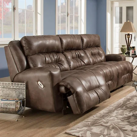 Power Reclining Sofa with Power Headrests and USB Port